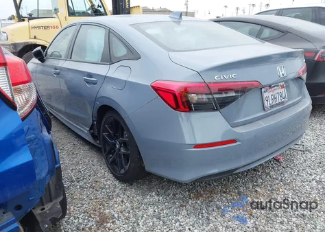 2024 Honda Civic Sport z USA, uszkodzony, nr VIN 2HGFE2F53RH552225